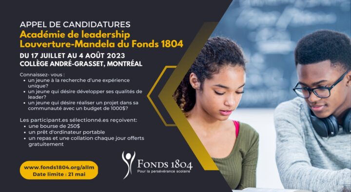 2e édition – L’académie de leadership louverture-mandela!